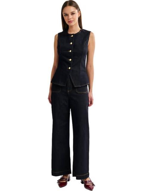 JEANS WIDELEG NEGRO ATMOSPHERE DNM - Imagen 2