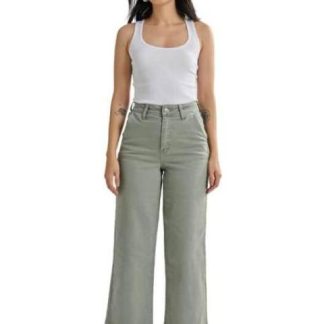 JEANS WIDELEG VERDE ATMOSPHERE DNM