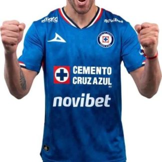 JERSEY JERSEY OFICIAL CRUZ AZUL LOCAL CABALLERO 2025-2026 AZUL REY PIRMA