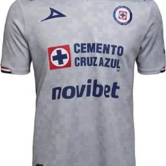 JERSEY JERSEY OFICIAL CRUZ AZUL VISITA CABALLERO 2025-202 GRIS PIRMA
