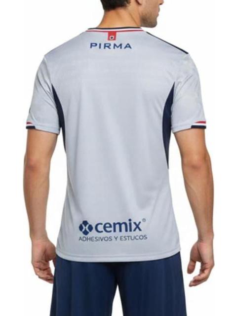 JERSEY JERSEY OFICIAL CRUZ AZUL VISITA CABALLERO 2025-202 GRIS PIRMA - Imagen 6
