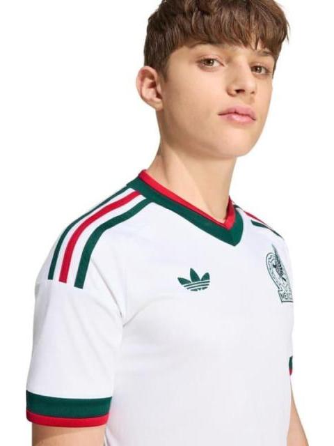 JERSEY VISITANTE SELECCION NACIONAL DE MEXICO 26 BLANCO ADIDAS - Imagen 6