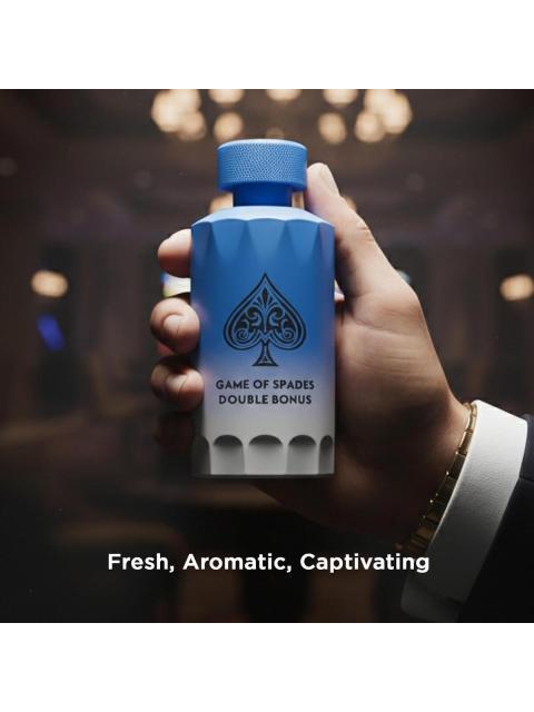 JO MILANO GAME OF SPADES DOUBLE BONUS EDP 100 ML UNISEX - Imagen 4
