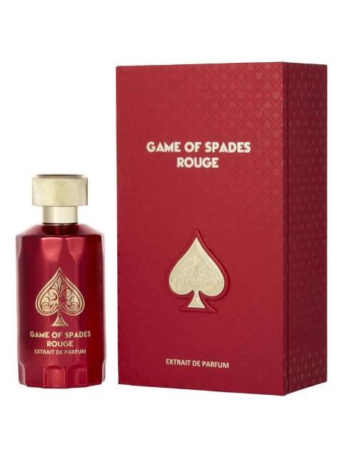 JO MILANO GAME OF SPADES ROUGE EXTRAIT PARFUM 100ML UNISEX AMADERADO - Imagen 3