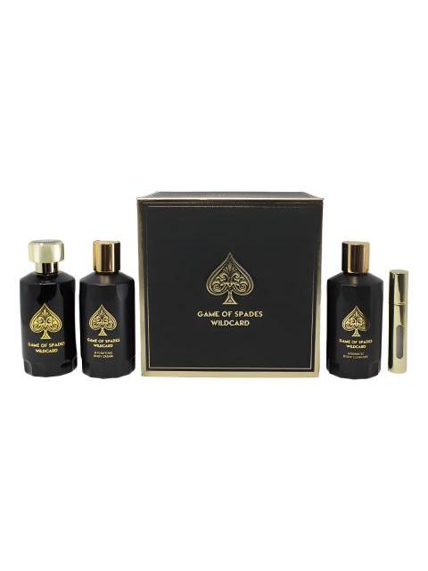JO MILANO GAME OF SPADES WILDCARD SET DE 4PZ CON MINI UNISEX