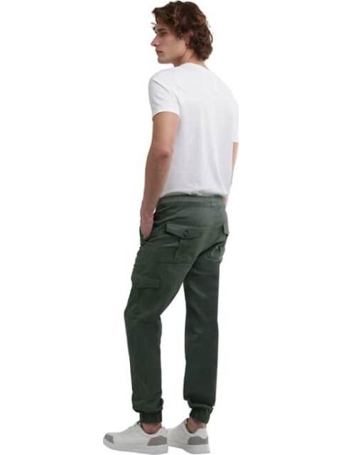JOGGER CARGO VERDE OLIVO NEXT CO - Imagen 3