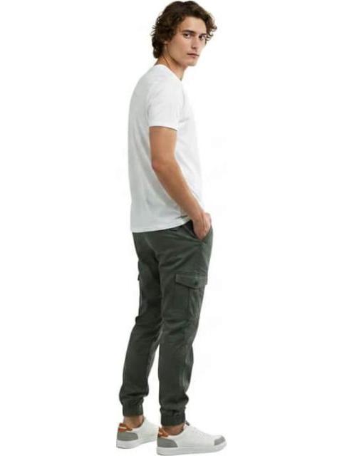 JOGGER CARGO VERDE OLIVO NEXT CO - Imagen 5
