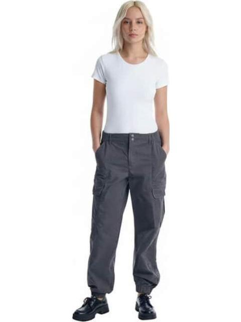 JOGGER CINTURA ALTA GRIS HOLLY LAND