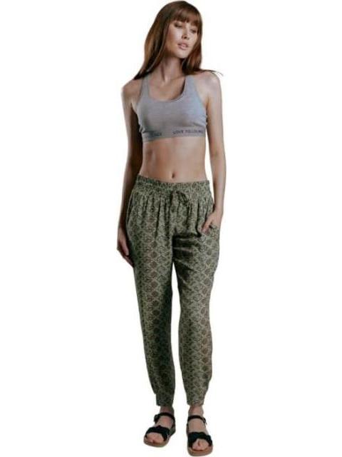 PANTALON JOGGER ESTAMPADO VERDE OLIVO PRIMARK - Imagen 6