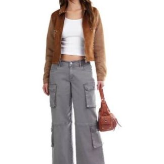 JOGGER CINTURA REGULAR GRIS SANTA LOLA