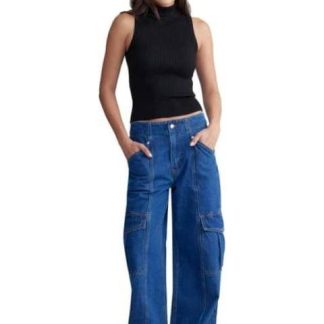 JOGGER CINTURA SUPER ALTA AZUL INDIGO ATMOSPHERE DNM