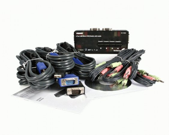 STARTECH SWITCH KVM USB-VGA 4 PUERTOS - Imagen 4