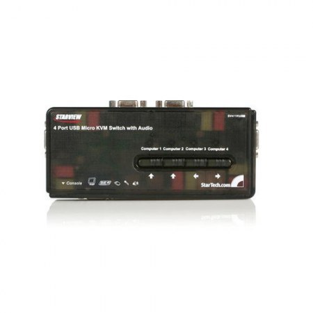 STARTECH SWITCH KVM USB-VGA 4 PUERTOS - Imagen 5