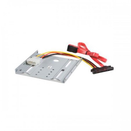 STARTECH BRACKET25SAT JUEGO KIT ADAPTADOR DE MONTAJE PARA DISCO DURO SATA DE 2.5 EN BAHIA DE 3.5 - Imagen 3