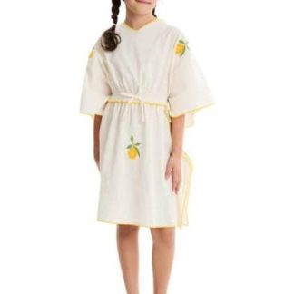 KAFTAN BORDADO MARFIL HOLLY LAND