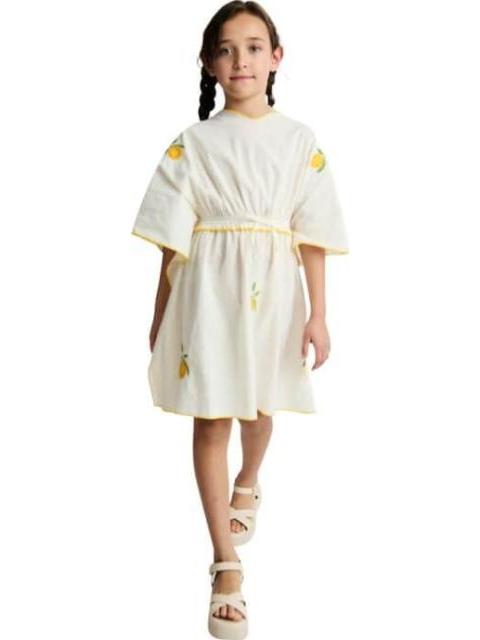 KAFTAN BORDADO MARFIL HOLLY LAND - Imagen 3