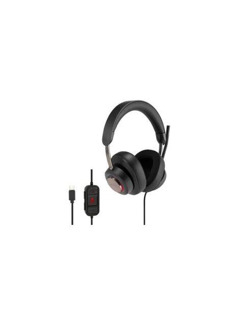 KENSINGTON AUDIFONOS CON MICROFONO H2000 ALAMBRICO USB-C NEGRO