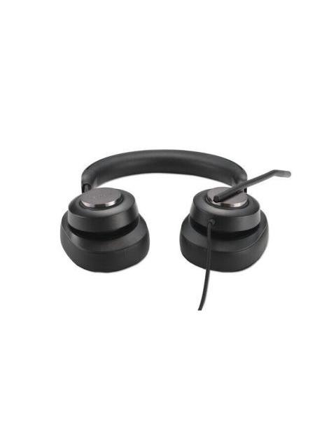 KENSINGTON AUDIFONOS CON MICROFONO H2000 ALAMBRICO USB-C NEGRO - Imagen 4