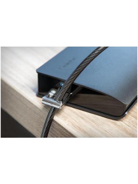 KENSINGTON CANDADO DE LLAVE PARA PC K64424WW 2.4 METROS NEGRO-PLATA - Imagen 3