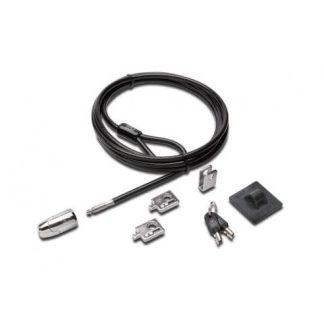KENSINGTON CANDADO DE LLAVE PARA PC K64424WW 2.4 METROS NEGRO-PLATA