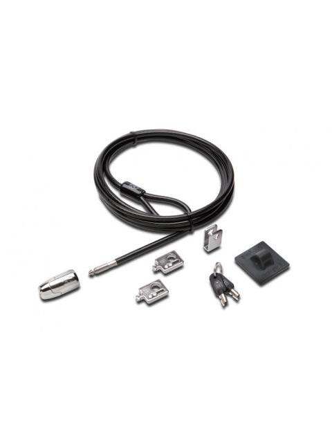 KENSINGTON CANDADO DE LLAVE PARA PC K64424WW 2.4 METROS NEGRO-PLATA