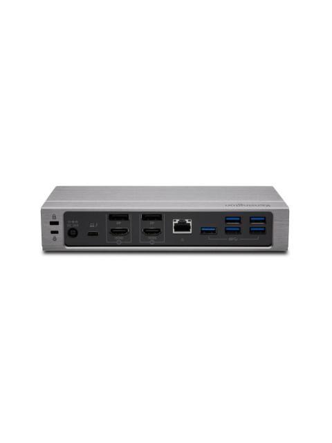 KENSINGTON DOCKING STATION SD5600T THUNDERBOLT 3 6X USB 3.0 1X USB-C 2X HDMI 2X DISPLAYPORT 1X RJ-45 GRIS - Imagen 4