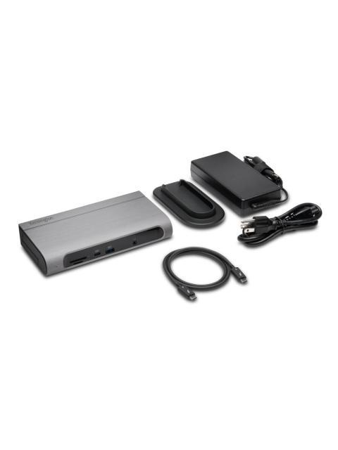 KENSINGTON DOCKING STATION SD5600T THUNDERBOLT 3 6X USB 3.0 1X USB-C 2X HDMI 2X DISPLAYPORT 1X RJ-45 GRIS - Imagen 9