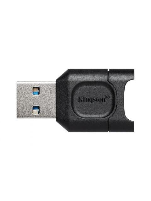 KINGSTON LECTOR DE MEMORIA MOBILELITE PLUS MICROSD USB A 3.0 NEGRO
