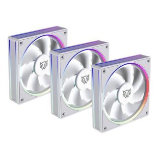 KIT 3 VENTILADORES 120MM EOLOX BORA EXB85 BALAM RUSH AZENDER SERIES VELOCIDAD 6001800 RPM NIVEL DE RUIDO 28DB