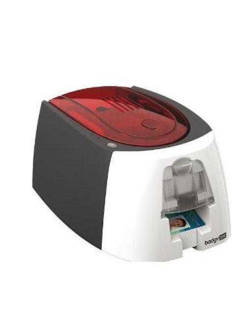 KIT BADGY EVOLIS BADGY200 PVC NEGRO ROJO COLOR BLANCO PINTAR POR SUBLIMACION-TRANSFERENCIA TERMICA KIT DE CREDENCIALIZACION - Imagen 4