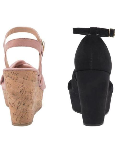 KIT SANDALIAS PLATAFORMA ROSA VI LINE - Imagen 3