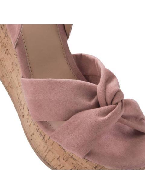 KIT SANDALIAS PLATAFORMA ROSA VI LINE - Imagen 4