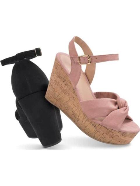KIT SANDALIAS PLATAFORMA ROSA VI LINE - Imagen 8