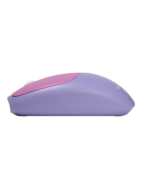 KIT DE TECLADO Y MOUSE ACTECK CREATOR CHIC COLORS MK475 INALAMBRICO USB MORADO - Imagen 5