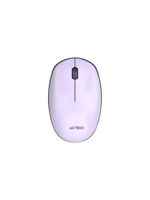KIT DE TECLADO Y MOUSE ACTECK CREATOR CHIC K- COLORS MK480 INALAMBRICO RF INALAMBRICO MORADO ESPANOL - Imagen 3