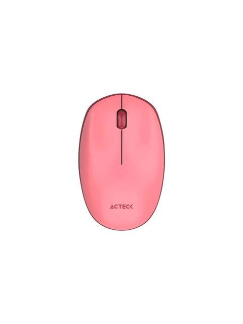KIT DE TECLADO Y MOUSE ACTECK CREATOR CHIC K- COLORS MK480 INALAMBRICO RF INALAMBRICO ROSA ESPANOL - Imagen 3