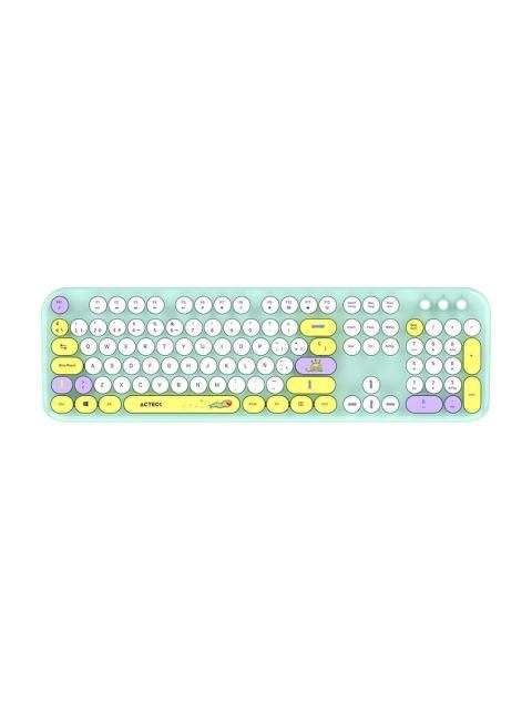 KIT DE TECLADO Y MOUSE ACTECK CREATOR CHIC K- COLORS MK485 INALAMBRICO RF INALAMBRICO MULTICOLOR ESPANOL - Imagen 2