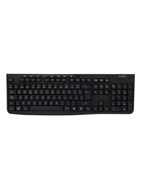 KIT DE TECLADO Y MOUSE ACTECK CREATOR PRIME MK455 ALAMBRICO USB NEGRO (ESPANOL) - Imagen 2