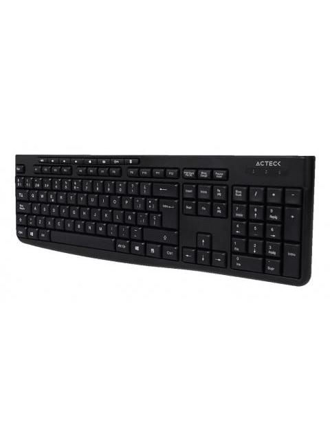 KIT DE TECLADO Y MOUSE ACTECK CREATOR PRIME MK455 ALAMBRICO USB NEGRO (ESPANOL) - Imagen 3