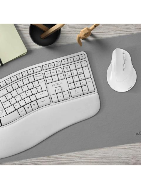KIT DE TECLADO Y MOUSE ACTECK CREATOR VIRTUOS FITT MK770 INALAMBRICO RF INALAMBRICO BLANCO (ESPANOL) - Imagen 6