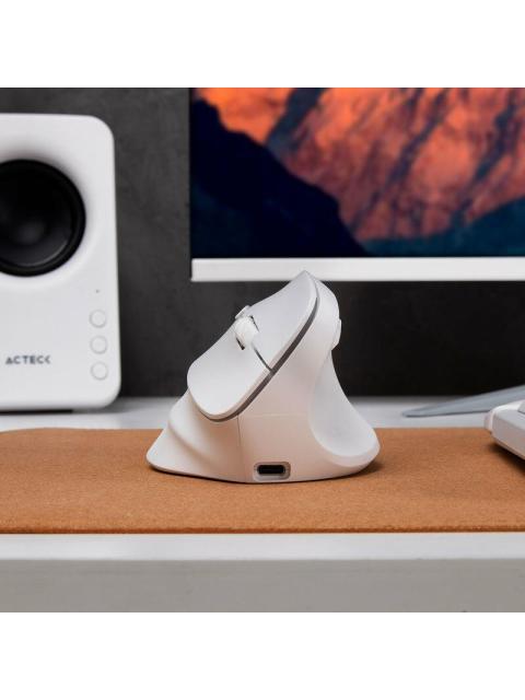 KIT DE TECLADO Y MOUSE ACTECK CREATOR VIRTUOS FITT MK770 INALAMBRICO RF INALAMBRICO BLANCO (ESPANOL) - Imagen 9