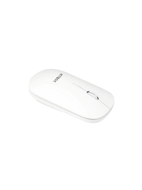 KIT DE TECLADO Y MOUSE ACTECK CREATOR VIRTUOS SILK MK720 INALAMBRICO BLUETOOTH BLANCO (ESPANOL) - Imagen 5