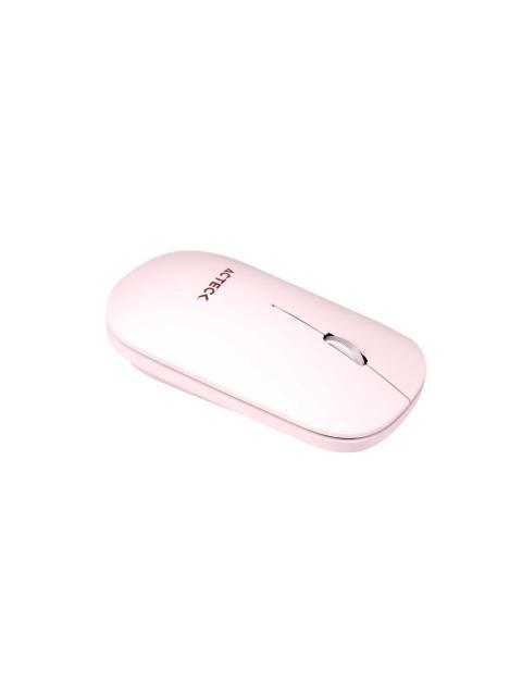 KIT DE TECLADO Y MOUSE ACTECK CREATOR VIRTUOS SILK MK720 INALAMBRICO BLUETOOTH ROSA (ESPANOL) - Imagen 4