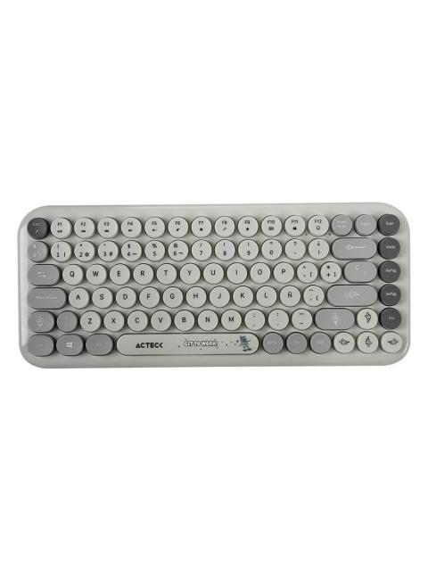 KIT DE TECLADO Y MOUSE ACTECK MK480 INALAMBRICO RF INALAMBRICO GRIS ESPANOL - Imagen 2
