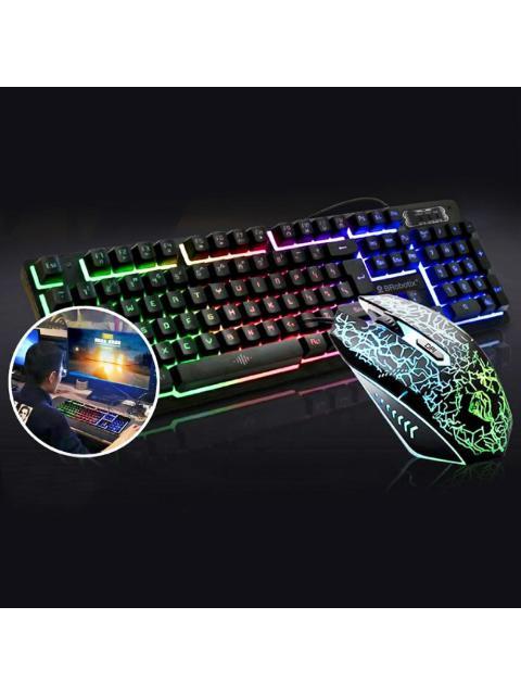 KIT DE TECLADO Y MOUSE BROBOTIX 458977 ALAMBRICO USB NEGRO - Imagen 7