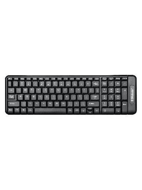 KIT DE TECLADO Y MOUSE BROBOTIX 6000618 INALAMBRICO USB NEGRO (ESPANOL) - Imagen 2