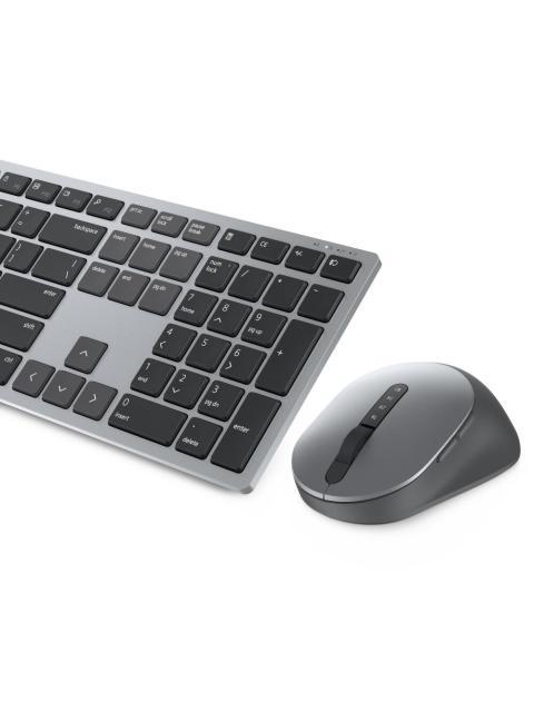 KIT DE TECLADO Y MOUSE DELL KM7321W INALAMBRICO USB GRIS (ESPANOL) - Imagen 4
