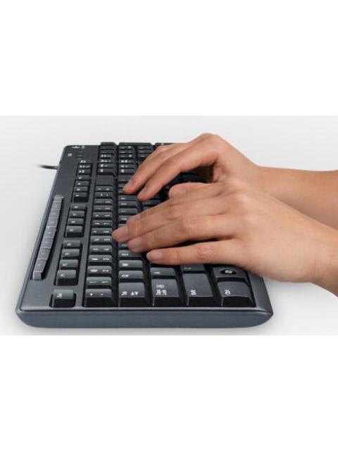 KIT DE TECLADO Y MOUSE LOGITECH MK200 USB NEGRO (ESPANOL) - Imagen 4