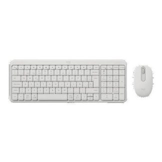 KIT DE TECLADO Y MOUSE LOGITECH MK250 INALAMBRICO BLUETOOTH BLANCO INGLES