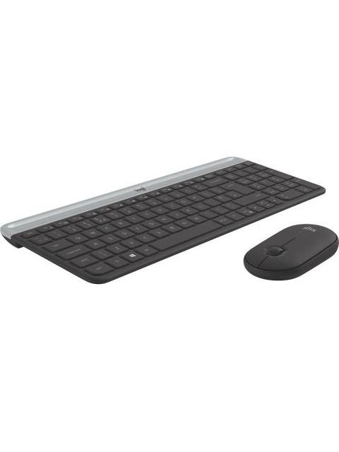 KIT DE TECLADO Y MOUSE LOGITECH MK470 RF INALAMBRICO USB NEGRO-GRAFITO (ESPANOL) - Imagen 7
